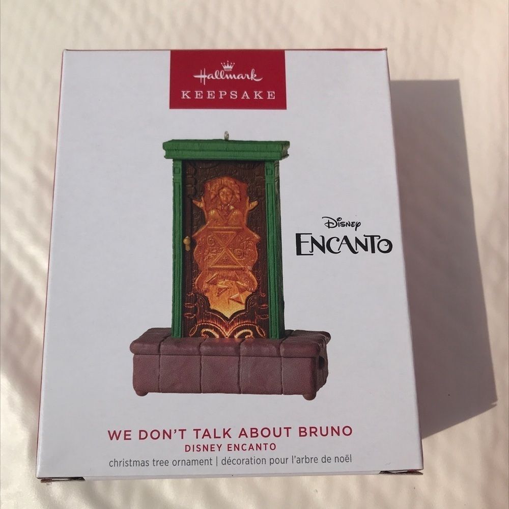 Hallmark Disney Encanto We Don't Talk About Bruno Musical w/ Light Ornament 2023